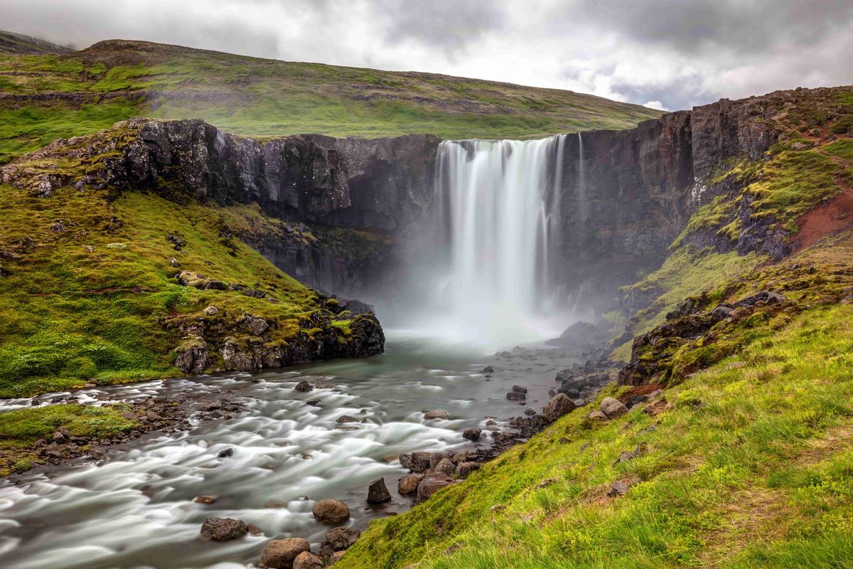 Gufufoss, Iceland