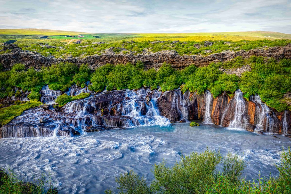 Hraunfossar, Iceland