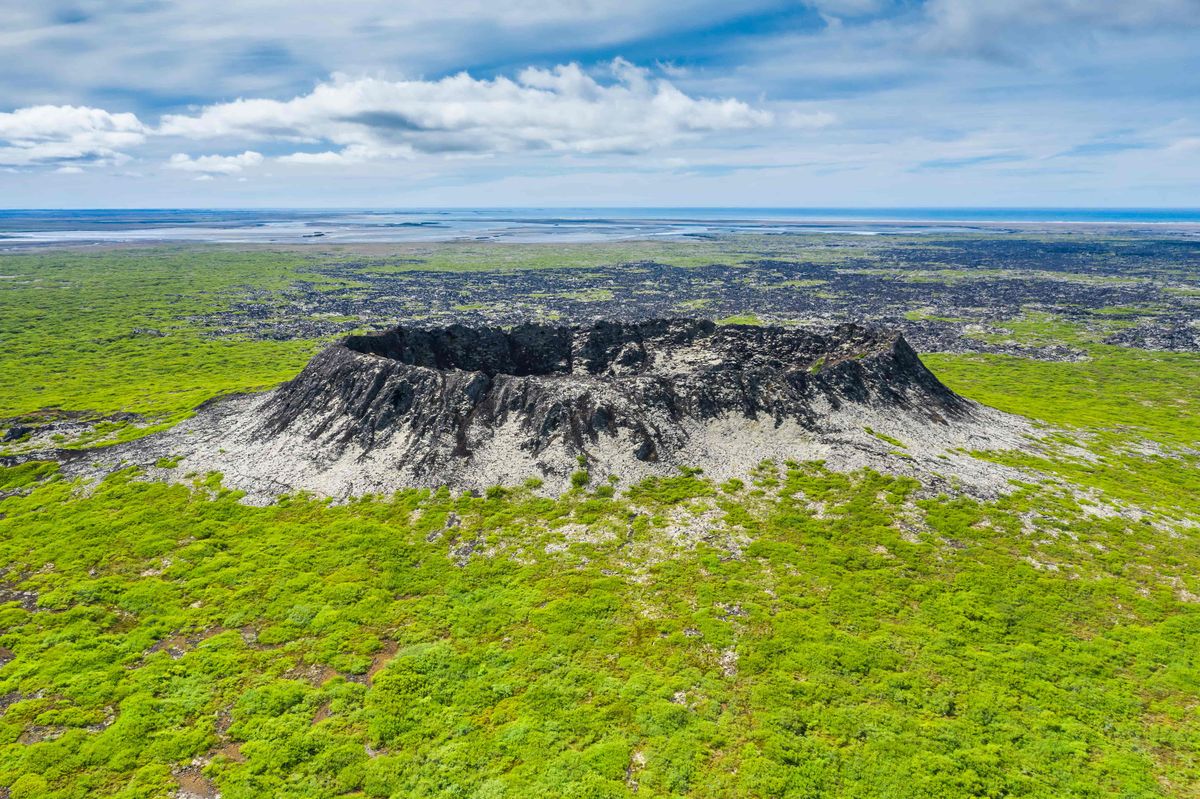 Eldborg Crater, Iceland