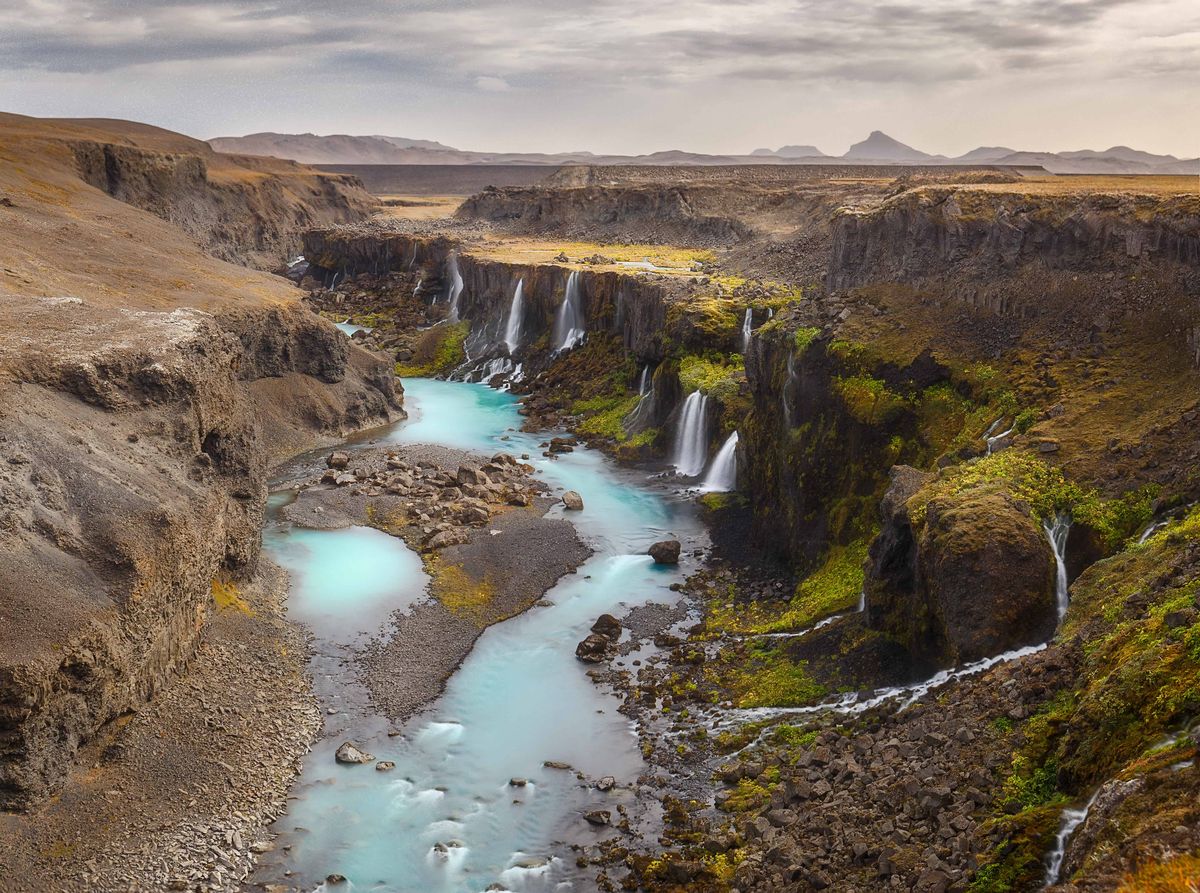 Sigöldugljúfur, Iceland