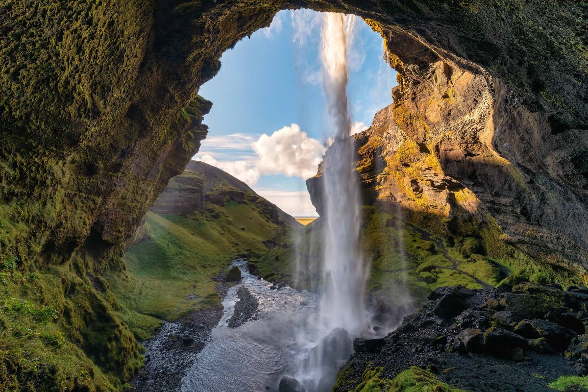 Kvernufoss, Iceland