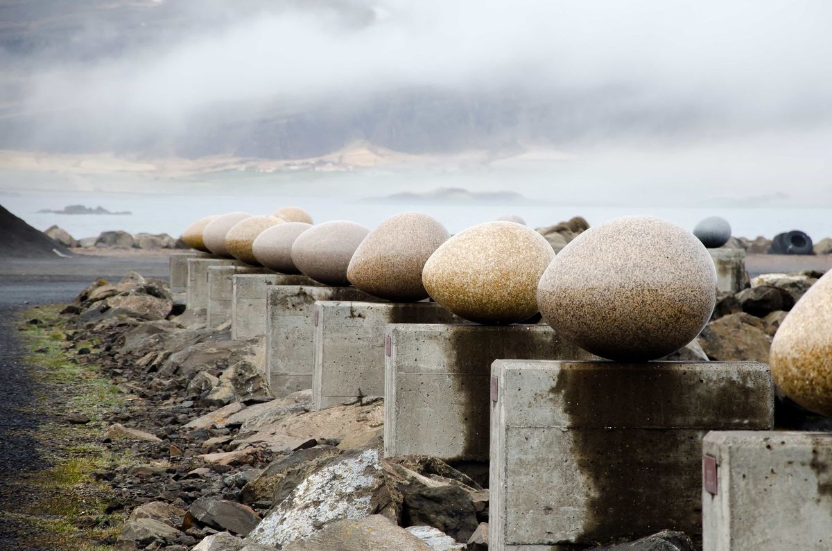 Eggin í Gleðivík, Iceland
