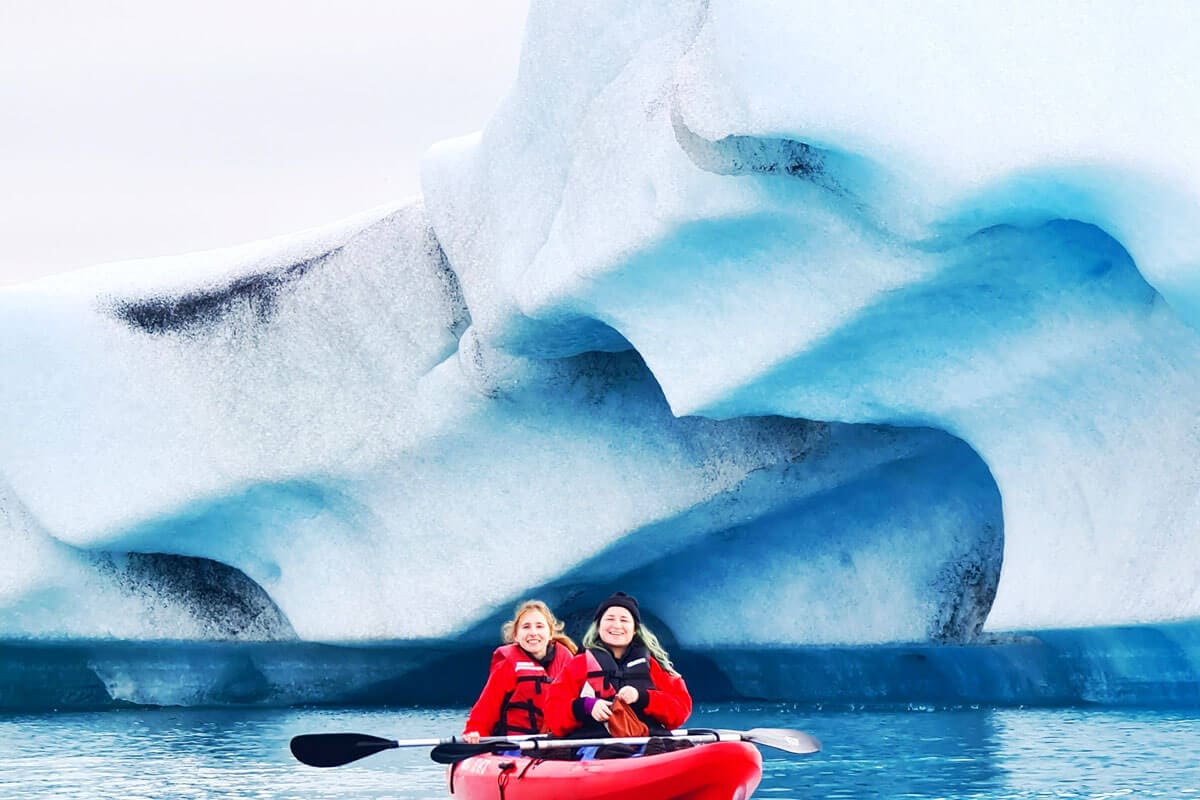 Glacier Lagoon Kayaking, Iceland