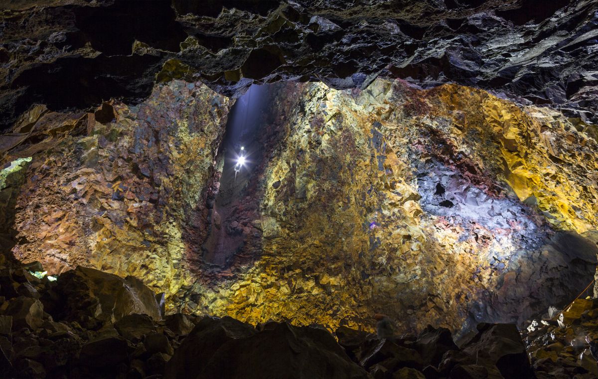 Þríhnjúkagígur Volcano, Iceland