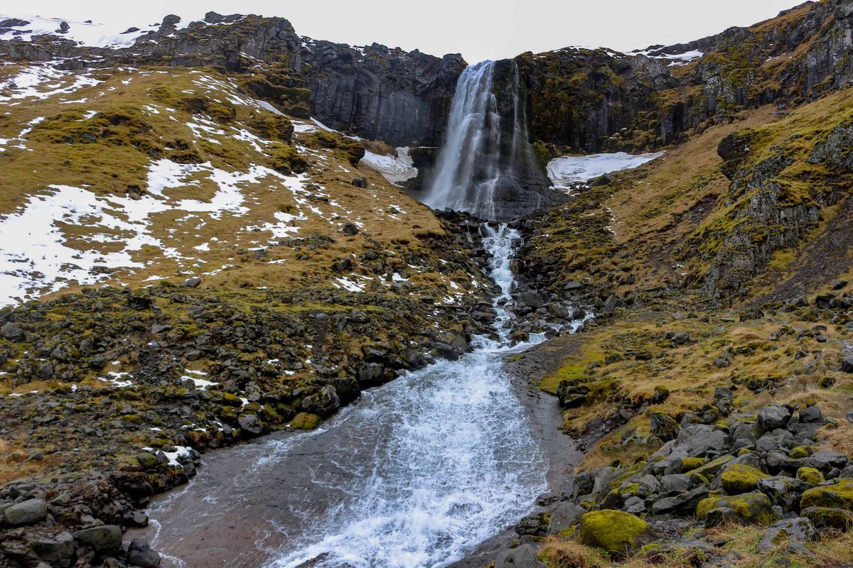 Bæjarfoss, Iceland