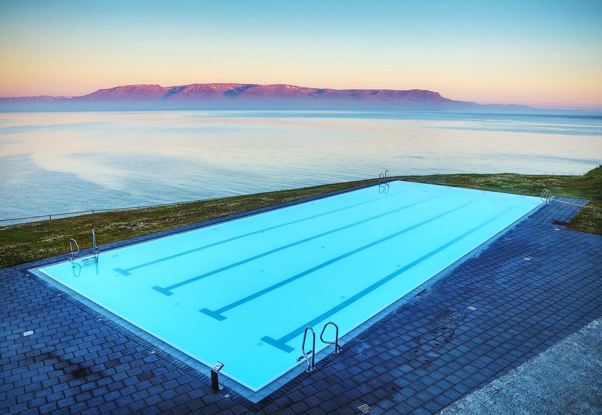 Hofsós Swimming Pool, Iceland