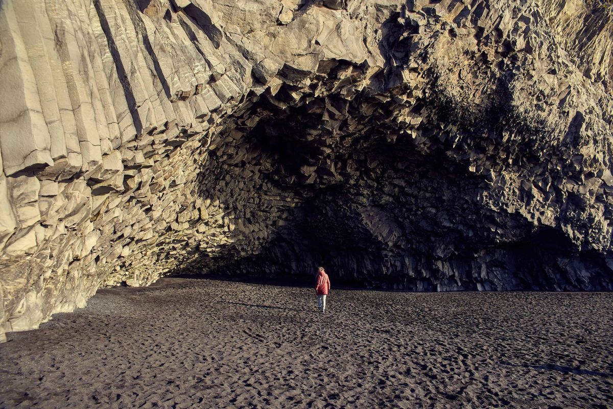 Hálsanefshellir Cave, Iceland