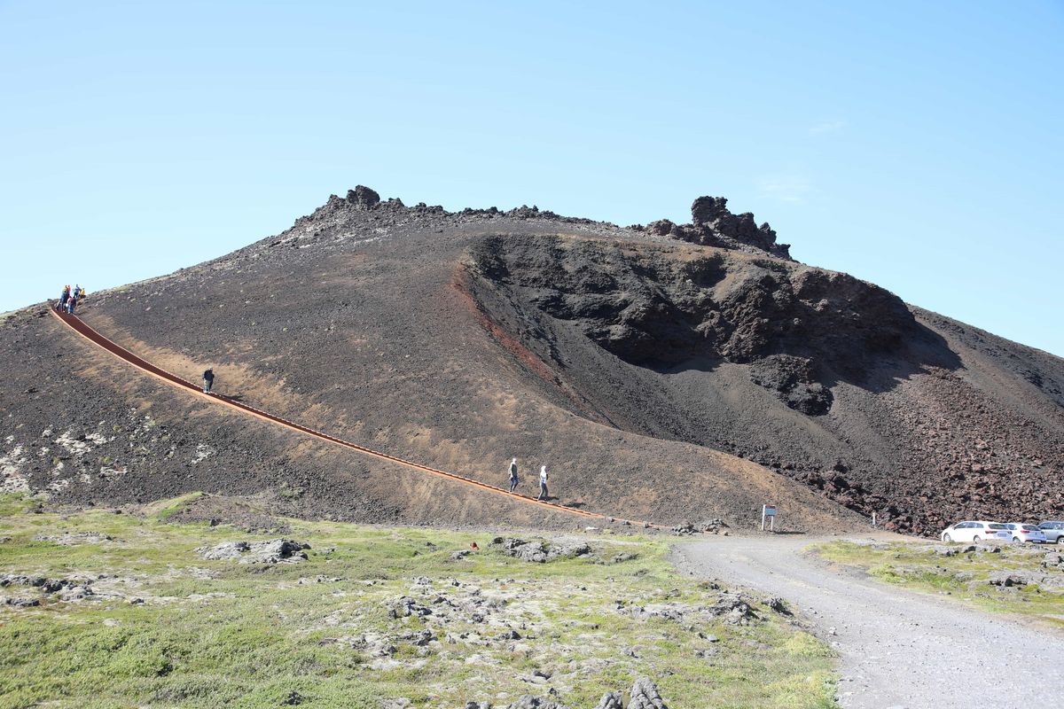 Saxhóll Crater, Iceland