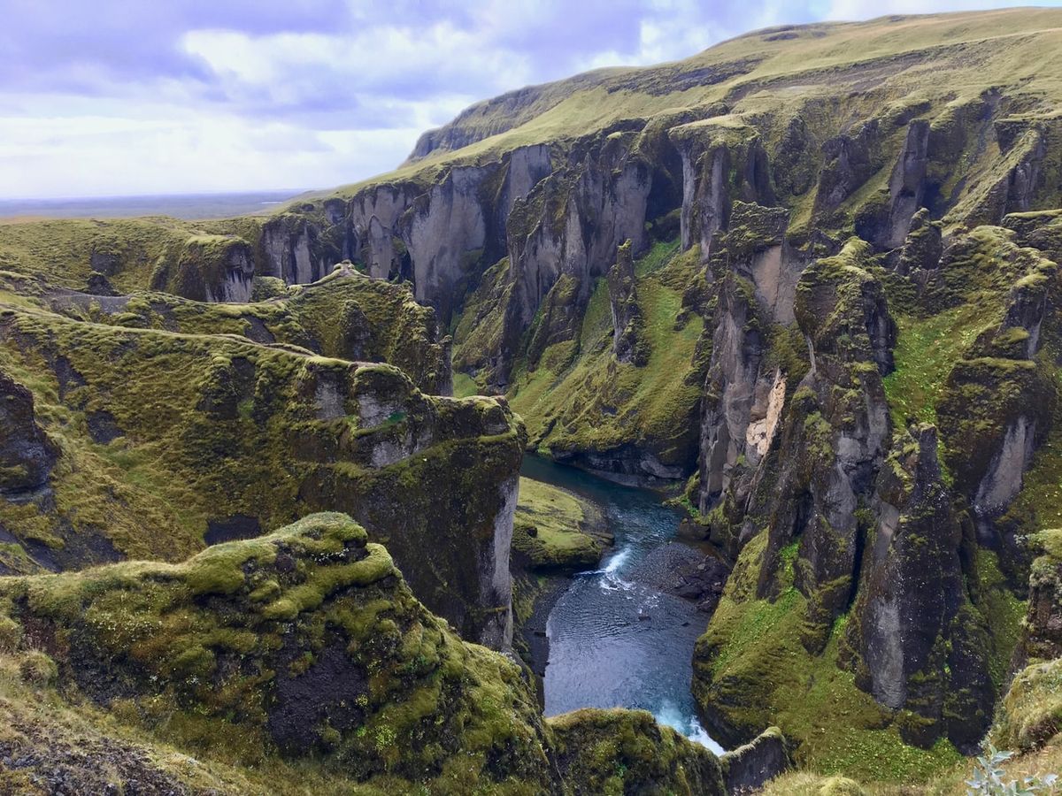 Fjaðrárgljúfur Canyon, Iceland